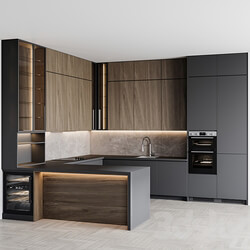 kitchen modern171 Kitchen 3D Models 