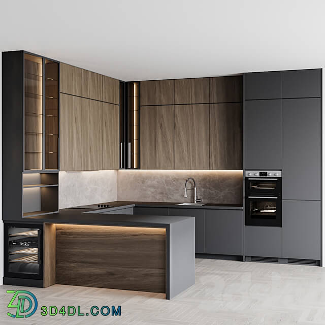 kitchen modern171 Kitchen 3D Models