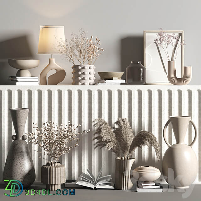 decorset shelf07 3D Models