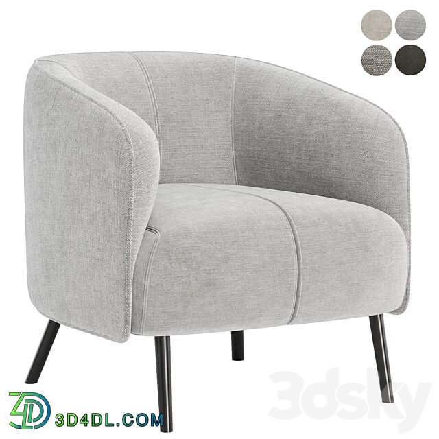 Amalfi Armchair 3D Models