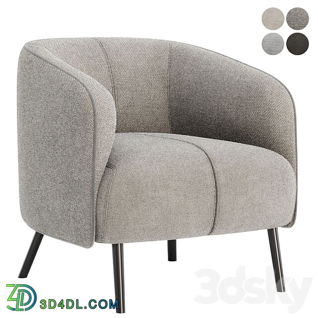 Amalfi Armchair 3D Models