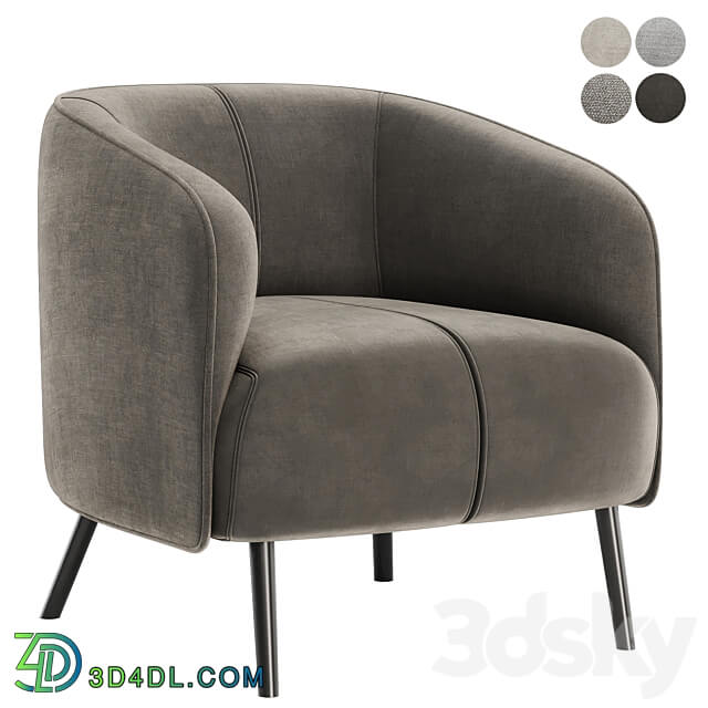 Amalfi Armchair 3D Models