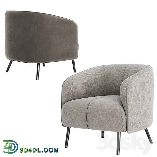 Amalfi Armchair 3D Models