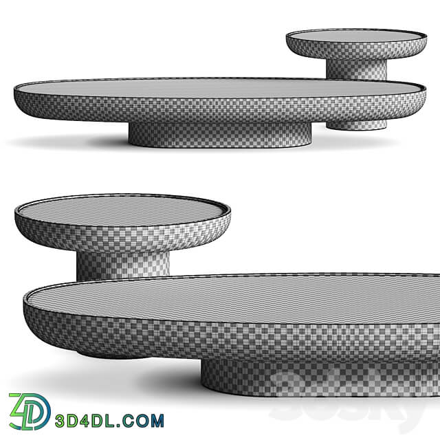 Francesco Balzano SIII2 Coffee Tables 3D Models