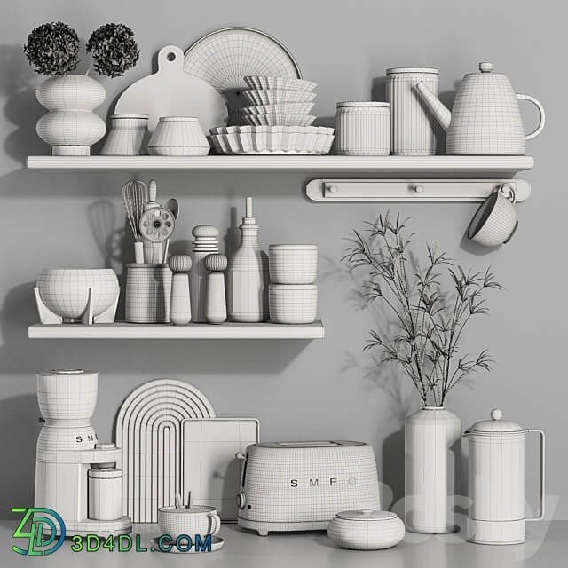 kitchen accessories037 3D Models