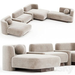 POP SOFA Delcourt Collection N3 3D Models 