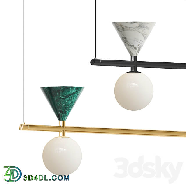 Aromas del Campo Oneta L Pendant Pendant light 3D Models