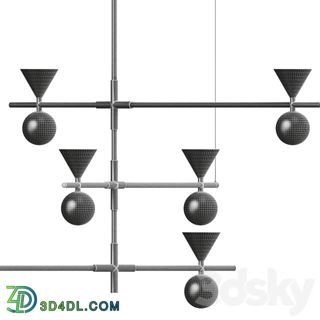 Aromas del Campo Oneta L Pendant Pendant light 3D Models