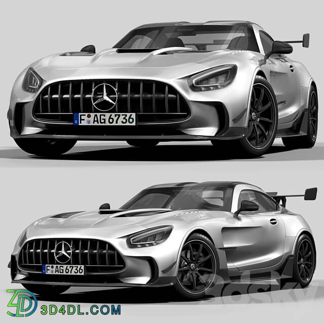 Mercedes Benz AMG GT 3D Models