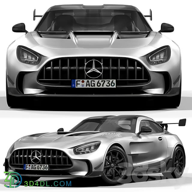 Mercedes Benz AMG GT 3D Models