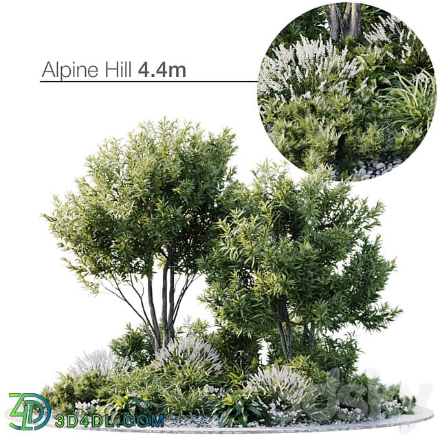 Alpine hill 6 3D Models