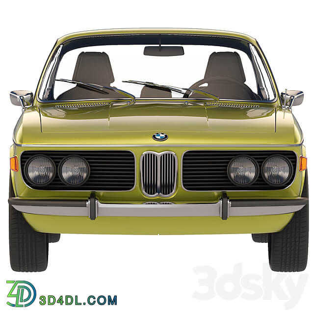 BMW E9 1968 3D Models