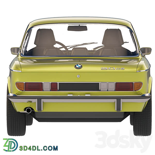 BMW E9 1968 3D Models