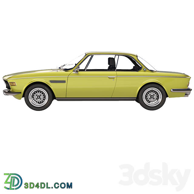 BMW E9 1968 3D Models