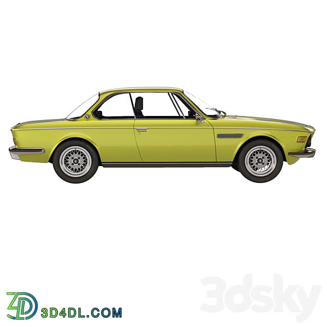 BMW E9 1968 3D Models