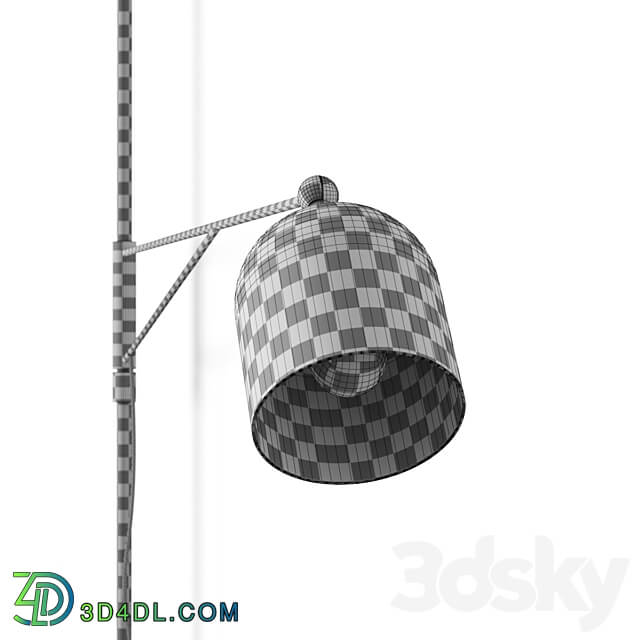 Karakter Awkward Light Wall Lamp 3D Models