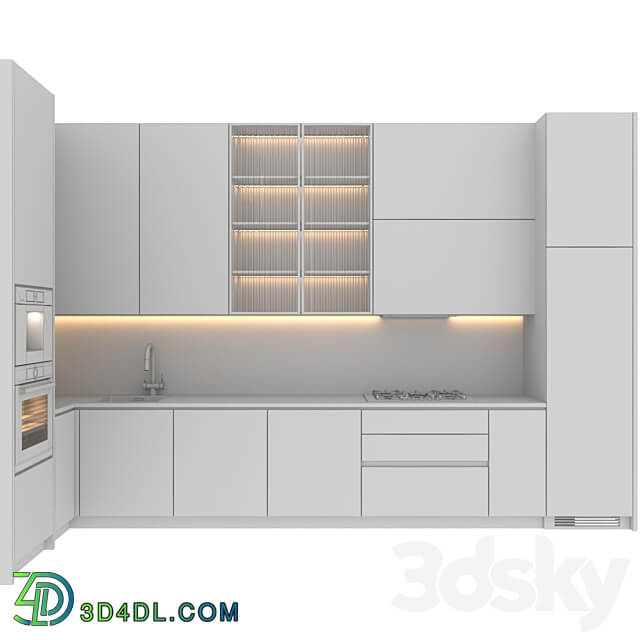 kitchen modern187 Kitchen 3D Models