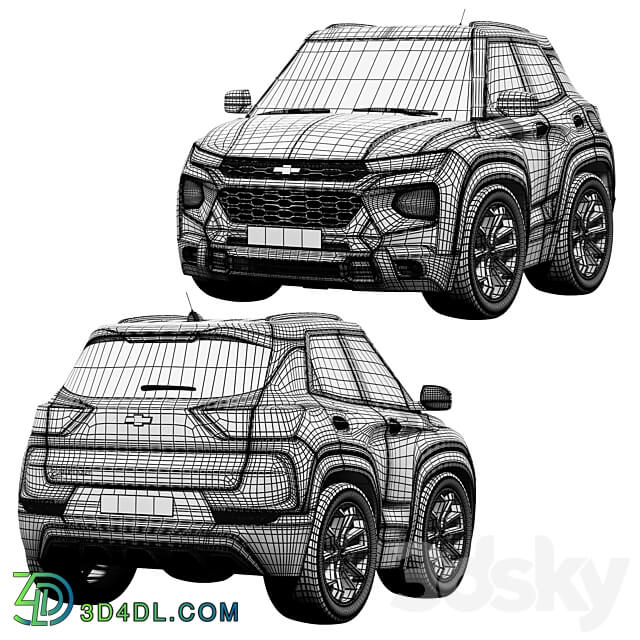 chevrolet toy 3D Models