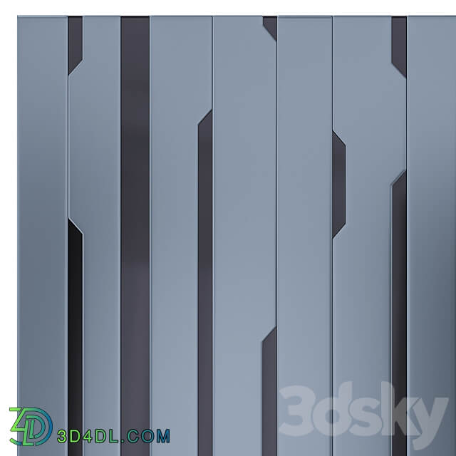 Wall panels Utopia by Store 54 3D Models