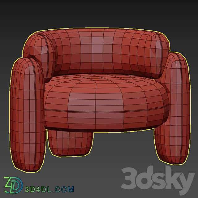 EMBRACE armchair 3D Models