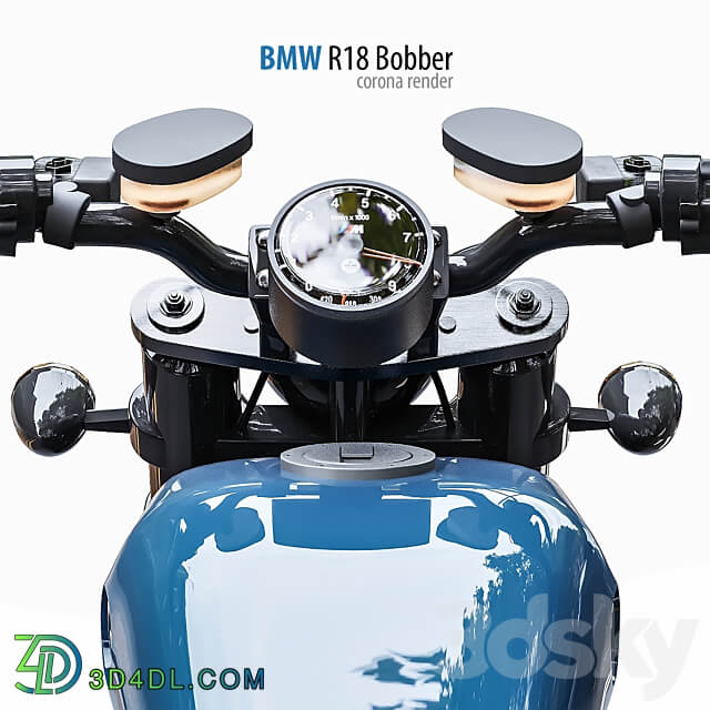 BMW R18 rubber 3D Models