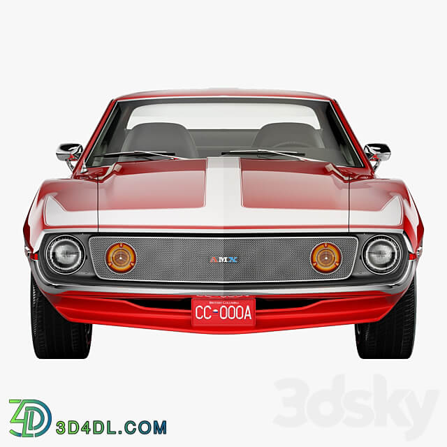 AMC AMX SST 1973 3D Models