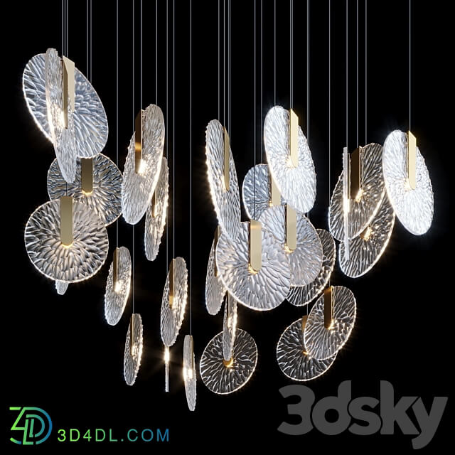 Light composition Vargov Design LC0272 Pendant light 3D Models