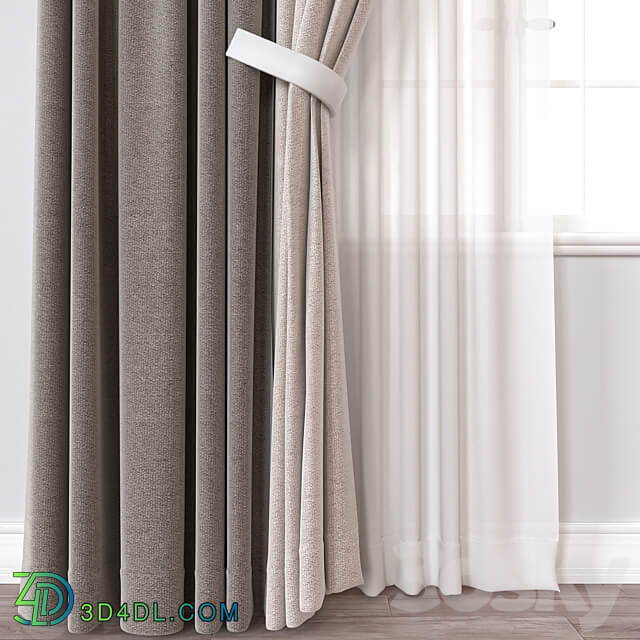 Curtain A166 3D Models