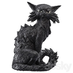 Figurine Cat Salem 3D Models 