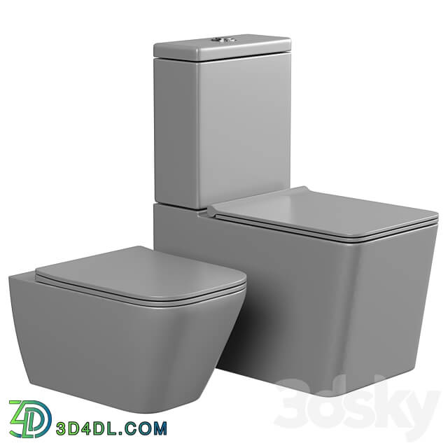 Toilet Vincea Q Line 3D Models