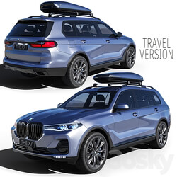 BMW X7 Travel 3D Models 