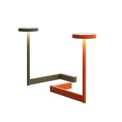 Dimensiva 5970 Flat Table Lamp by Vibia 