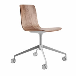 Dimensiva Aava Trestle Swivel Office Chair by Arper 