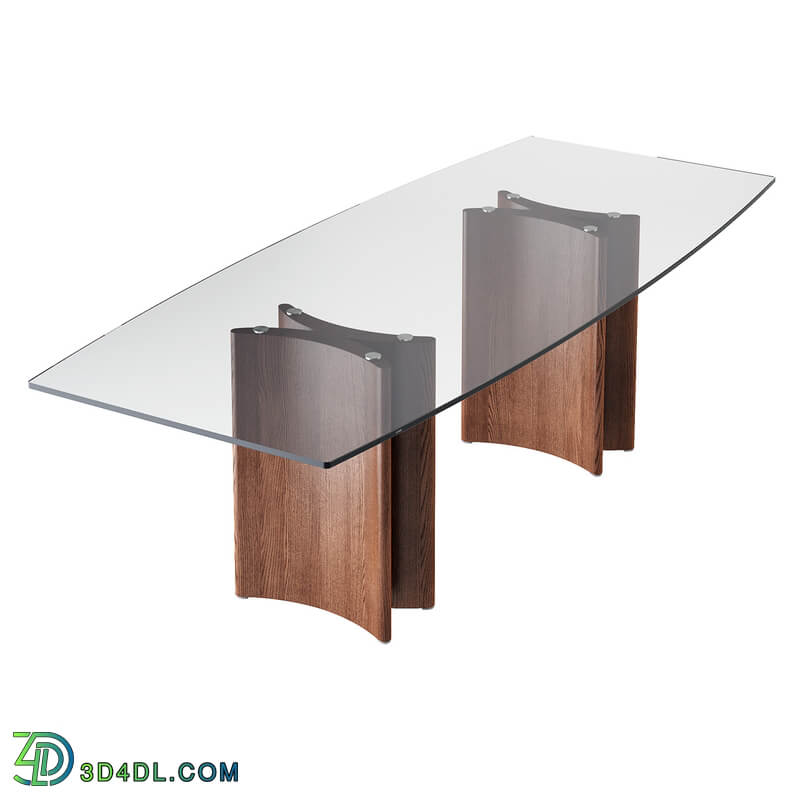 Dimensiva Alan Botte Cristallo Table By Porada