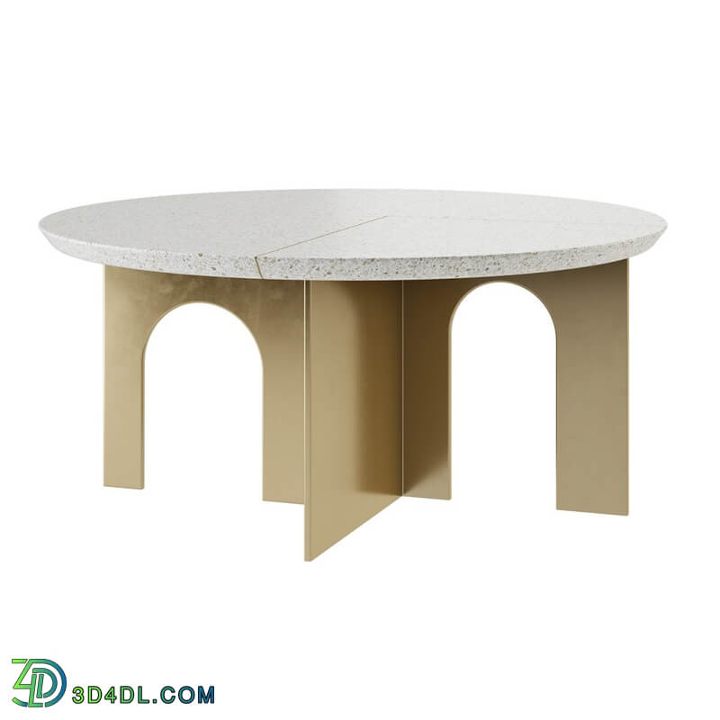 Dimensiva Arche Round Coffee Table By Paolo Castelli