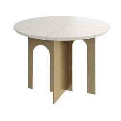 Dimensiva Arche Round Dining Table by Paolo Castelli 