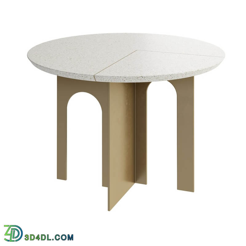 Dimensiva Arche Round Dining Table by Paolo Castelli