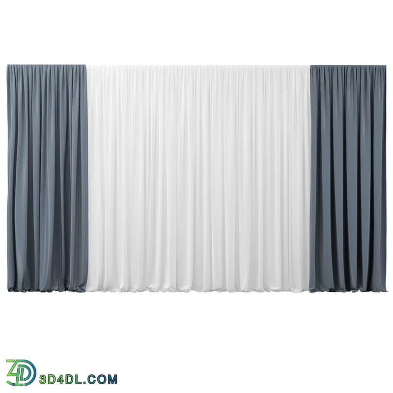 Dimensiva Argentina 120 Curtain Col 920 by Dedar