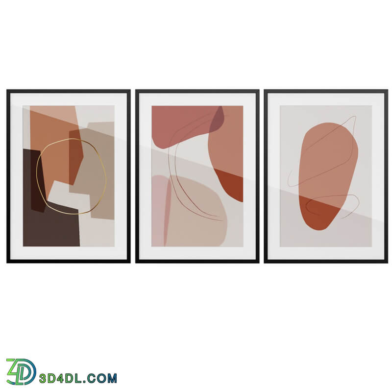 Dimensiva Art Prints Posters Shapes and Lines by Desenio