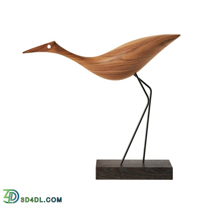 Dimensiva Beak Bird Low Heron Decoration by Warm Nordic