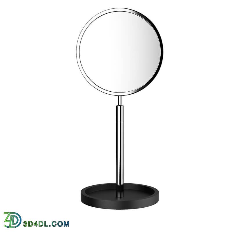 Dimensiva Black Stone Cosmetic Mirror by Decor Walther