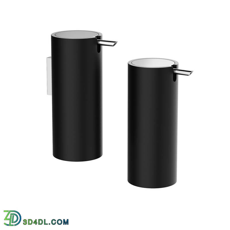 Dimensiva Black Stone Soap Dispenser by Decor Walther