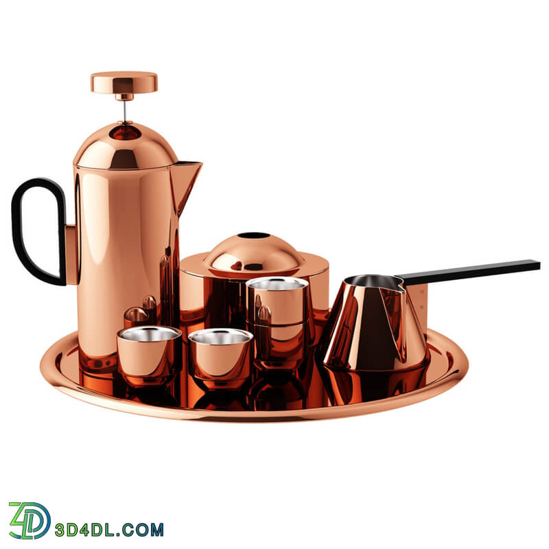 Dimensiva Brew Coffee Accessories Set by Tom Dixon