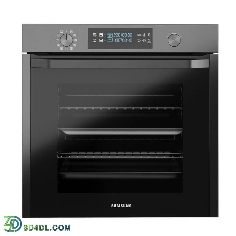 Dimensiva Built in Oven With Dual Cook Black 75L by Samsung