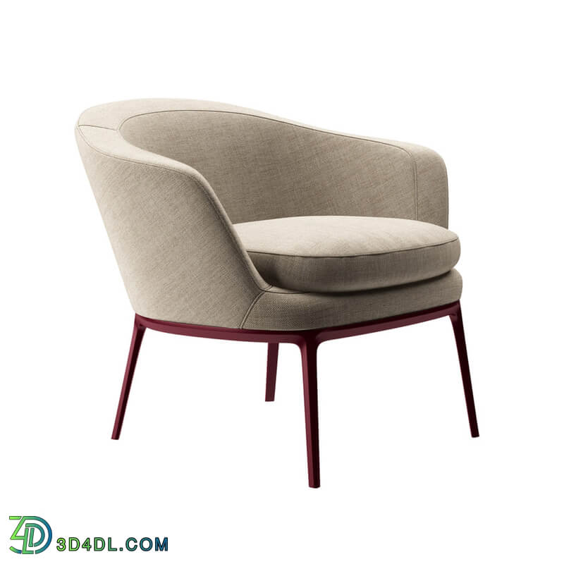 Dimensiva Caratos Armchair CA77B by B B Italia