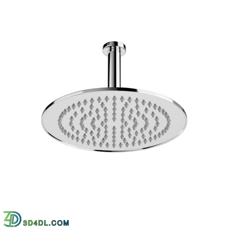 Dimensiva Ceiling Round Rain Shower Head 206 and 247 mm by Laufen