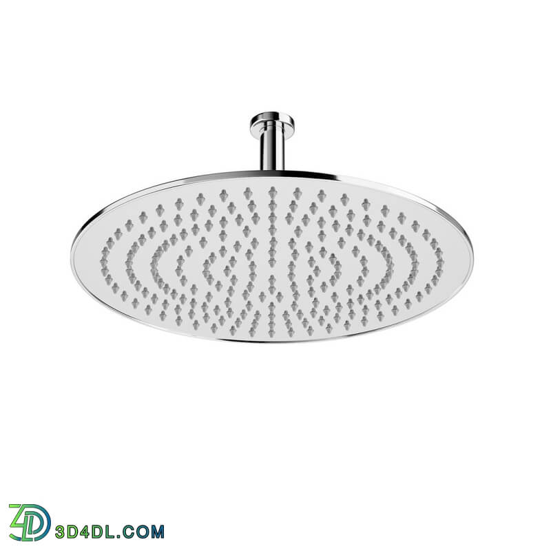 Dimensiva Ceiling Round Rain Shower Head 306 and 356 mm by Laufen