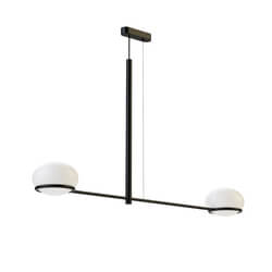 Dimensiva Coco Double Suspended Light by Leds C4 