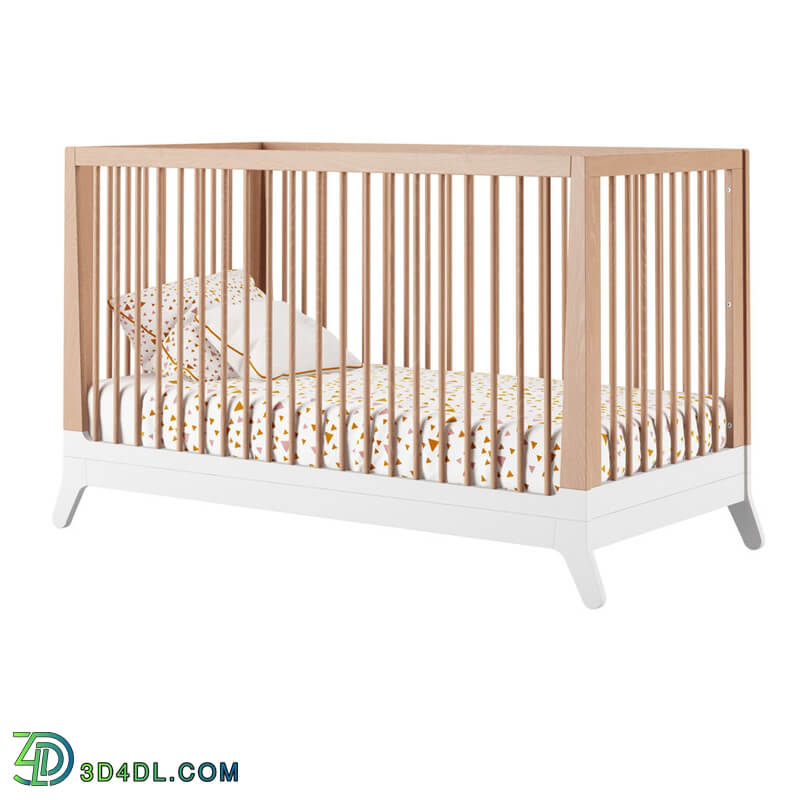 Dimensiva Evolutive Crib New Horizon by Nobodinoz