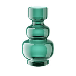 Dimensiva Glass Vase Green Wave by Bloomingville 